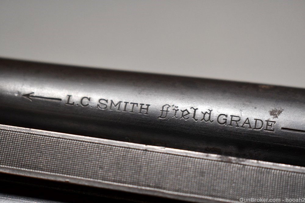 LC Smith Field Grade SxS Sidelock Shotgun Raised Solid Rib 2 3/4" 16 G-img-40