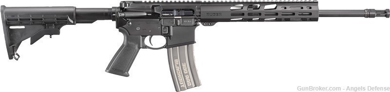 Ruger AR-556 Semi-Auto.300 ACC BLackout Rifle NIB-img-0