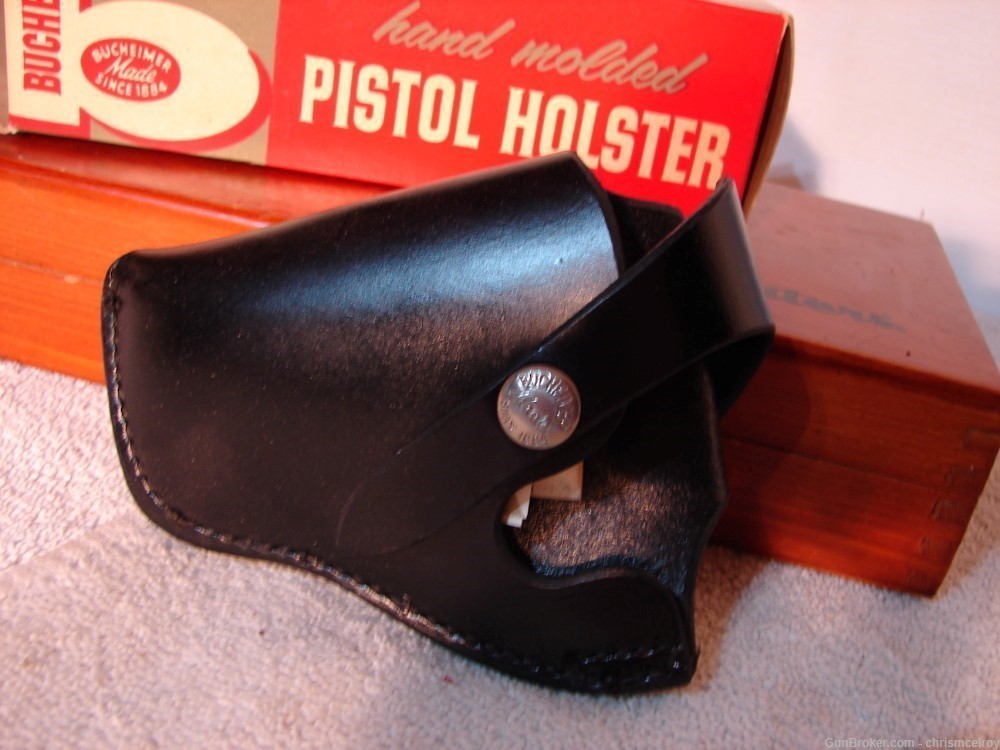 S&W J FRAME HOLSTER NIB BY BUCHEIMER PACEMAKER #PM1 FOR UP TO 2 1/2" LH-img-5