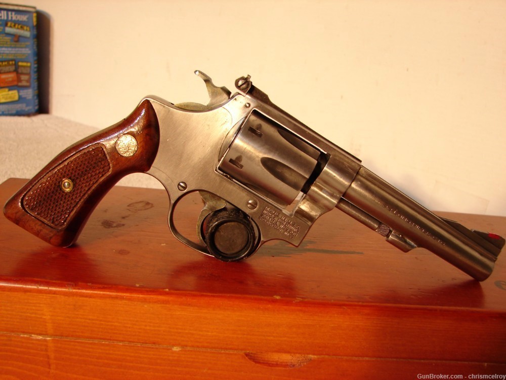 S&W 63-3 IN 22LR WITH 4" BARREL RARE NICE HANDY LITTLE REVOLVER-img-0