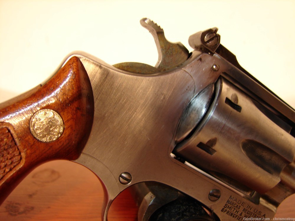S&W 63-3 IN 22LR WITH 4" BARREL RARE NICE HANDY LITTLE REVOLVER-img-2