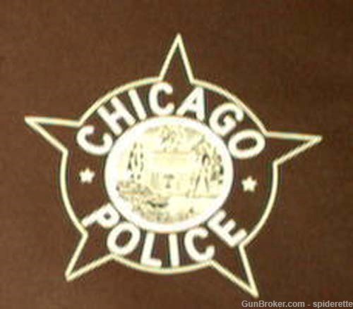 T-shirt Chicago Police star choose Navy, White,Gray & size L to 3XL-img-1