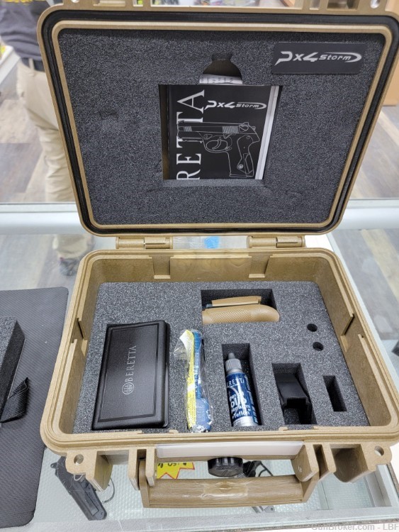 Beretta PX4 Storm "Special Duty" .45 ACP 4.5" Bbl. Tan Hard Case -img-3