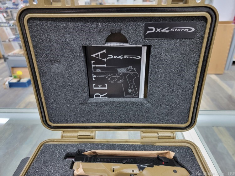 Beretta PX4 Storm "Special Duty" .45 ACP 4.5" Bbl. Tan Hard Case -img-1