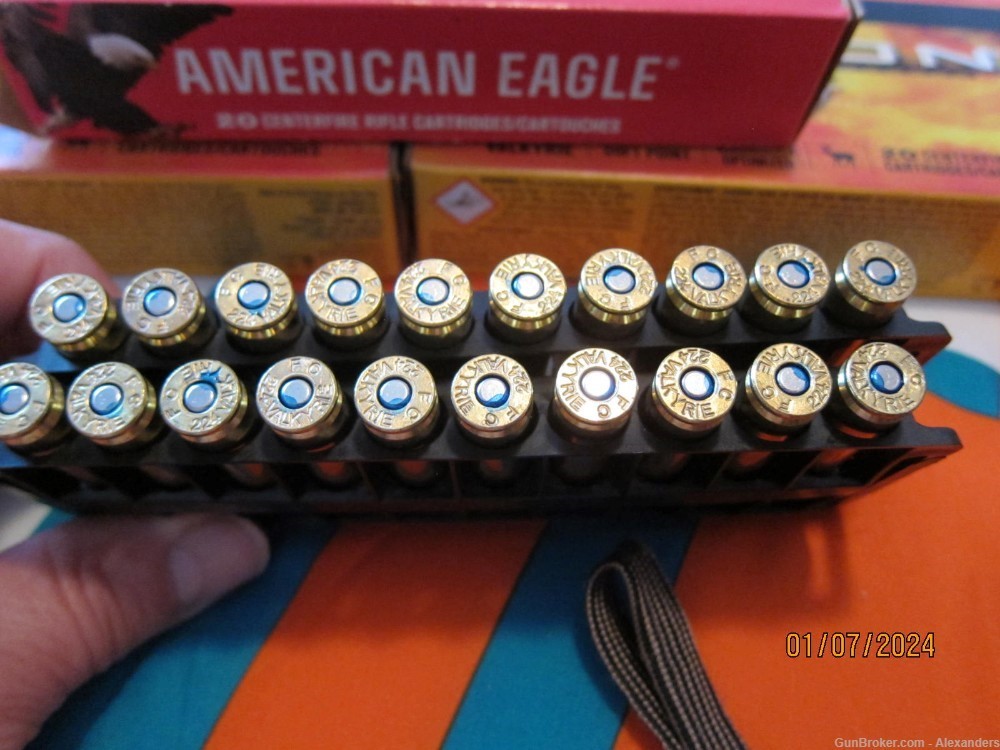 Federal Fusion 224 Valkyrie 90 Grain Soft Point 140 Rounds-img-8