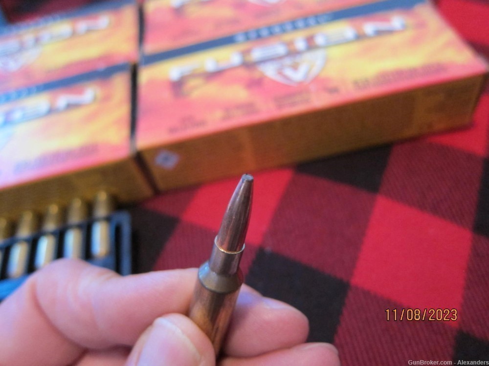 Federal Fusion 224 Valkyrie 90 Grain Soft Point 140 Rounds-img-6