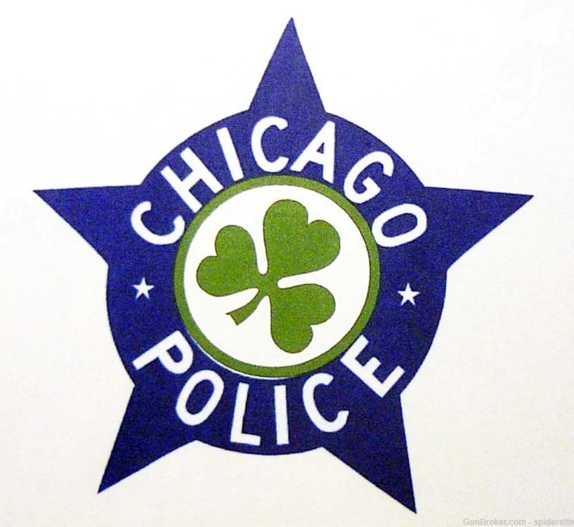 T-shirt Chicago Police Irish star, White or Gray. Sizes M-3XL-img-0