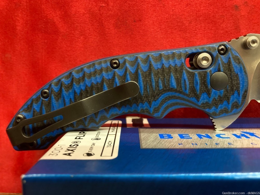 Benchmade Axis Flipper Folding Pocket Knife 3.18" 154CM Stainless Blade-img-5