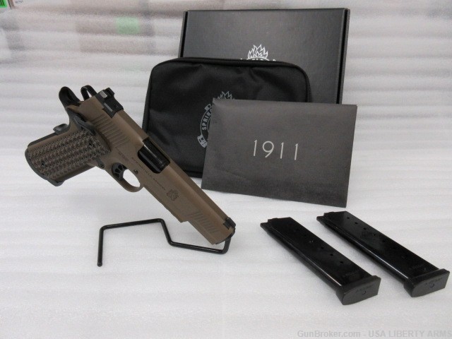 Springfield 1911 Trp 45 Acp 5 Barrel Coyote Brown Semi Auto Pistols At 3741