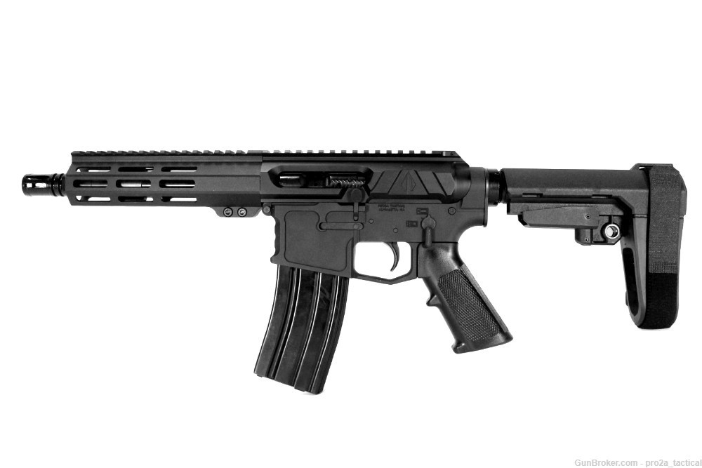 PRO2A TACTICAL VALIANT LEFT HAND 7.5 inch AR-15 12.7x42 (50 BEOWULF) PISTOL-img-0