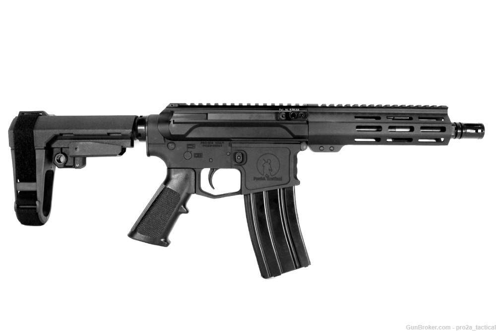 PRO2A TACTICAL VALIANT LEFT HAND 7.5 inch AR-15 12.7x42 (50 BEOWULF) PISTOL-img-1