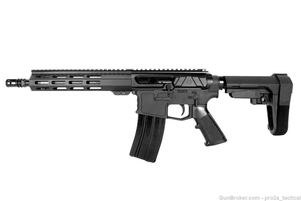 PRO2A TACTICAL VALIANT LEFT HAND 10.5 inch AR-15 12.7x42 50 BEOWULF PISTOL-img-0