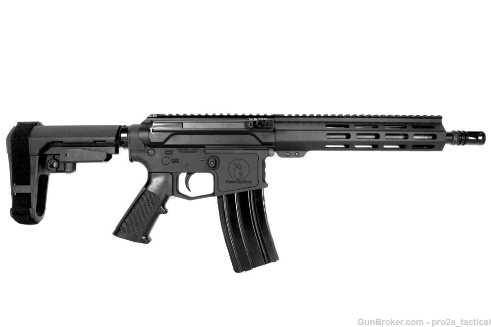 PRO2A TACTICAL VALIANT LEFT HAND 10.5 inch AR-15 12.7x42 50 BEOWULF PISTOL-img-1