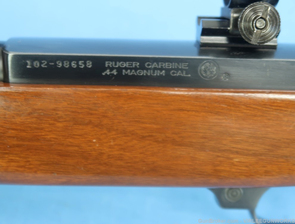 Ruger 44 Carbine Semi Auto 44 Magnum Caliber 1981-img-21