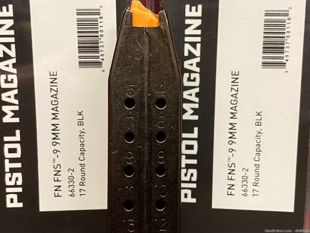 2 FN FNH  FNS-9 9mm 17rd Blk Magazines-img-7