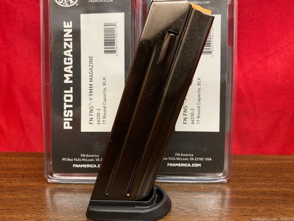2 FN FNH  FNS-9 9mm 17rd Blk Magazines-img-3