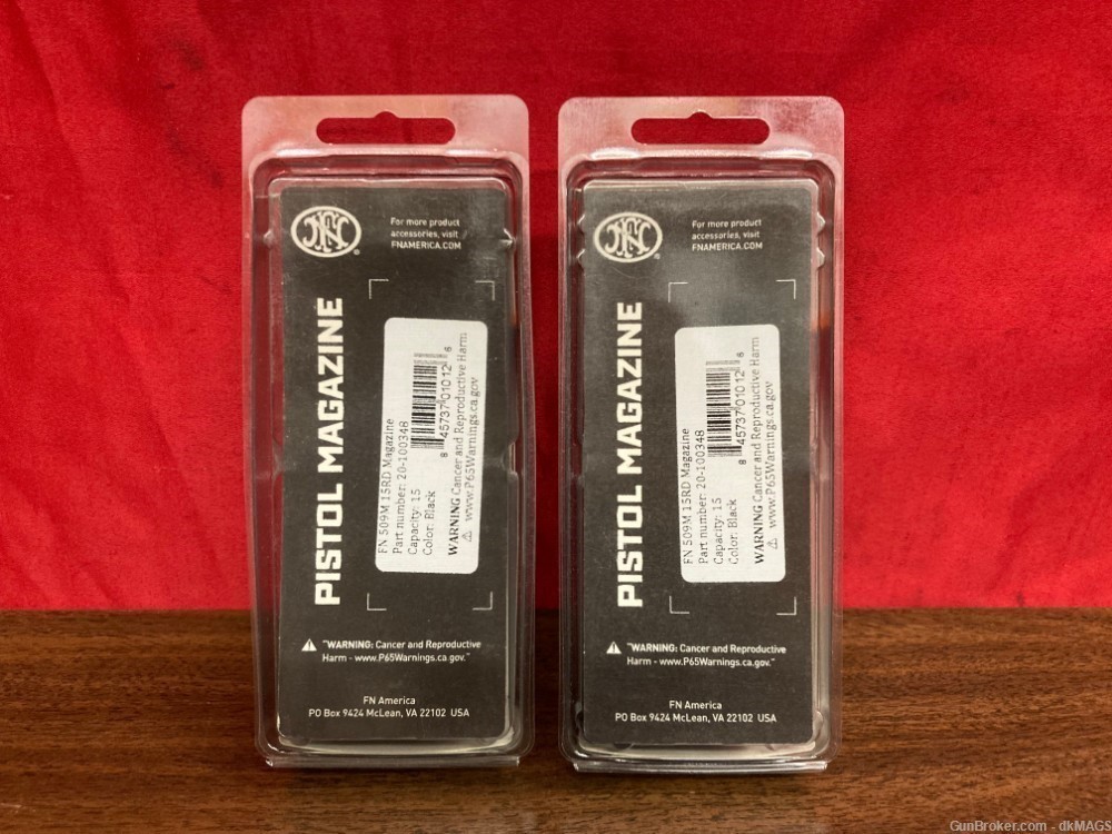 2 Factory FN 509M 15rd 9mm Magazines-img-1