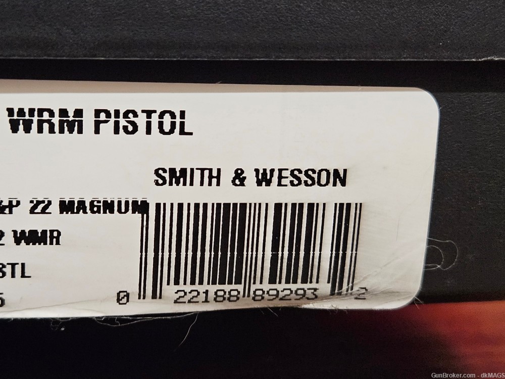 Smith & Wesson M&P 22 WRM Pistol 4.5in Barrel 30 Round .22Mag Magazines-img-34