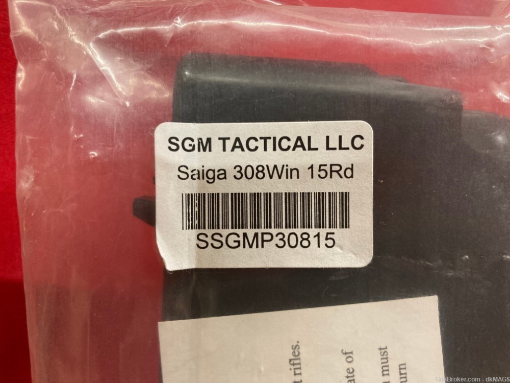 2 SGM Tactical Saiga .308win 15rd Magazines-img-3