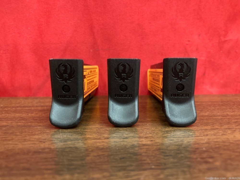 3 Ruger LCP II Factory 6rd .380 Magazines-img-9