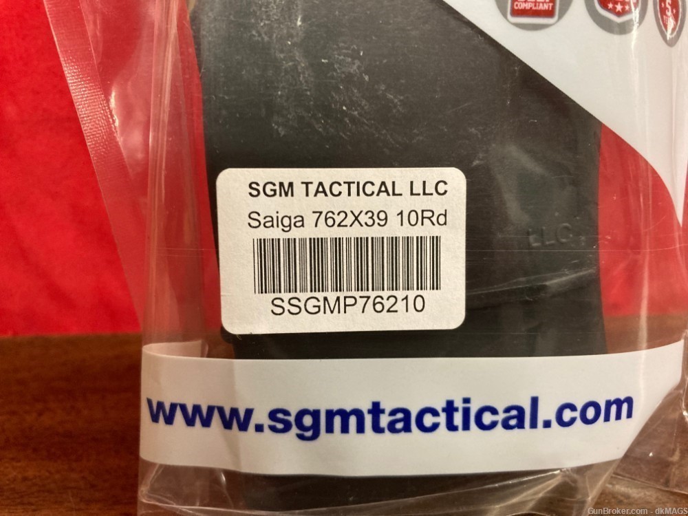 3 SGM Tactical Saiga 7.62x39 10rd Polymer Magazines-img-2
