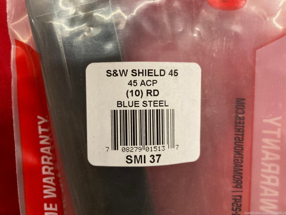3 Promag S&W Shield 45 10rd .45acp Extended Magazines-img-2