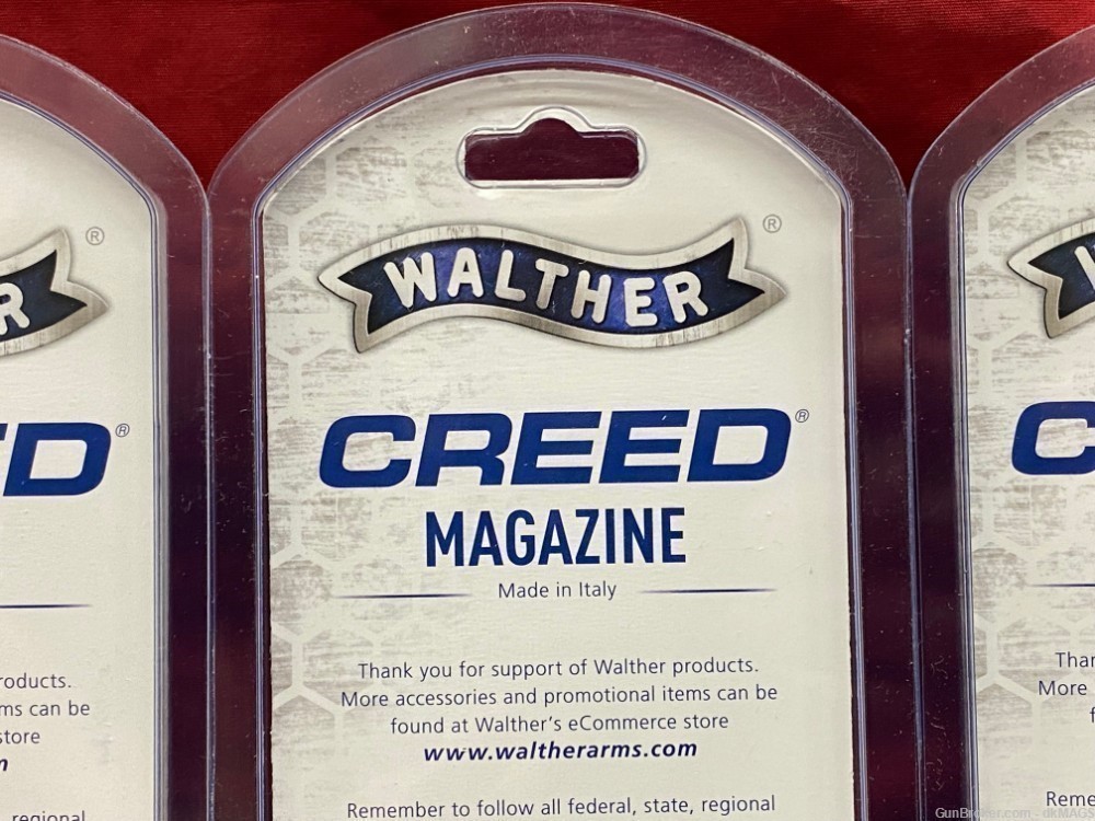 3 Walther Creed / PPX 9mm 10rd Magazines -img-4