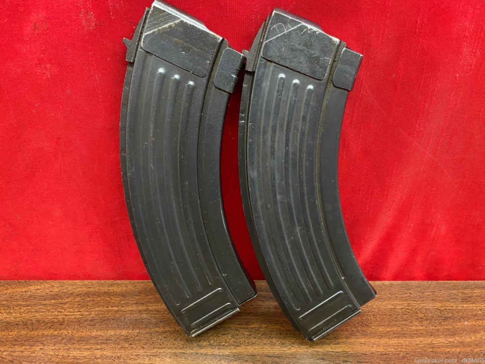2 AK-47 7.62x39 30rd Magazines Yugo BHO Mags Clips-img-0