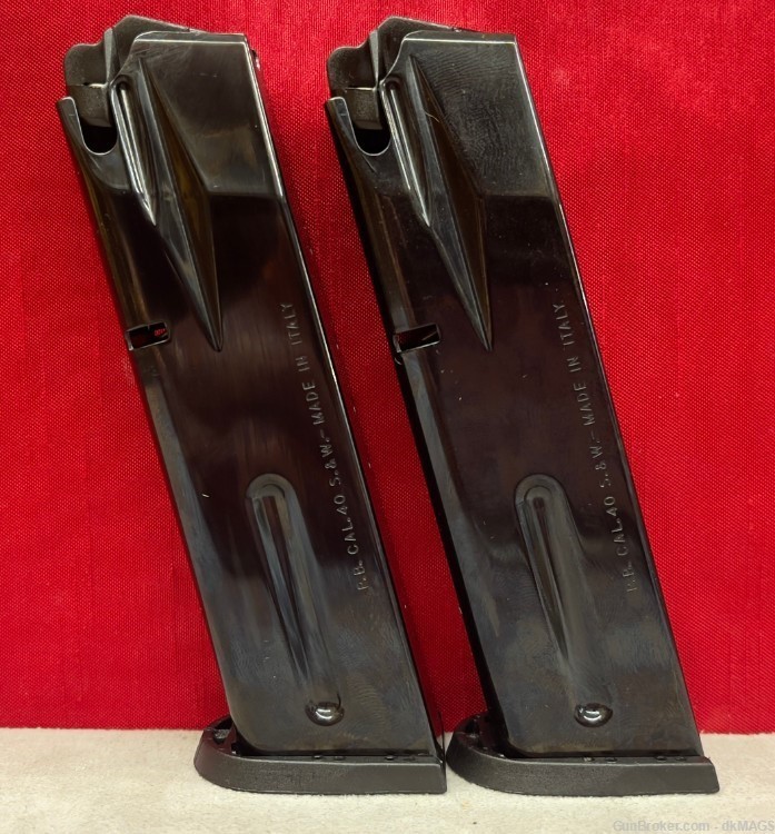 2 Beretta Model Px4 .40 S&W 10RD Steel Magazines Mags Clips-img-6