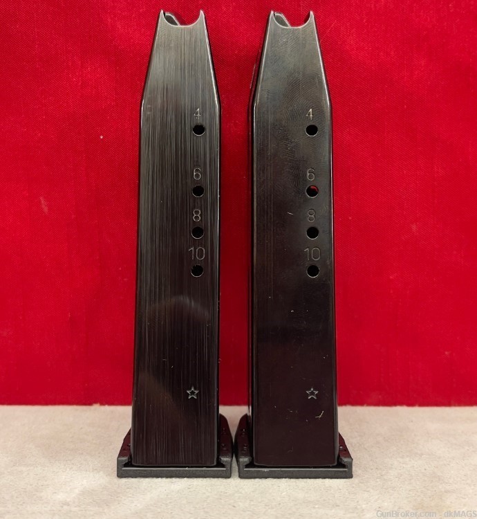 2 Beretta Model Px4 .40 S&W 10RD Steel Magazines Mags Clips-img-7