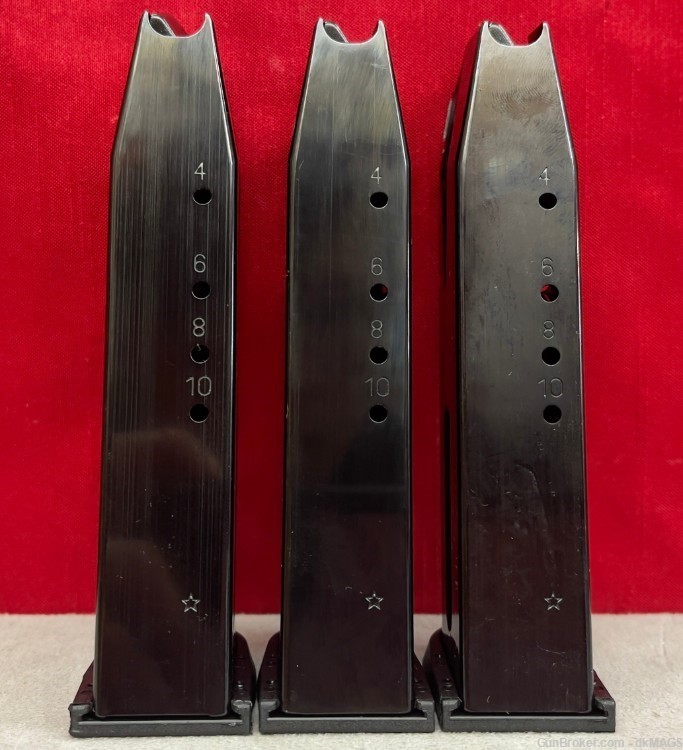 3 Beretta Model Px4 .40 10rd Steel Magazines Mags Clips-img-7