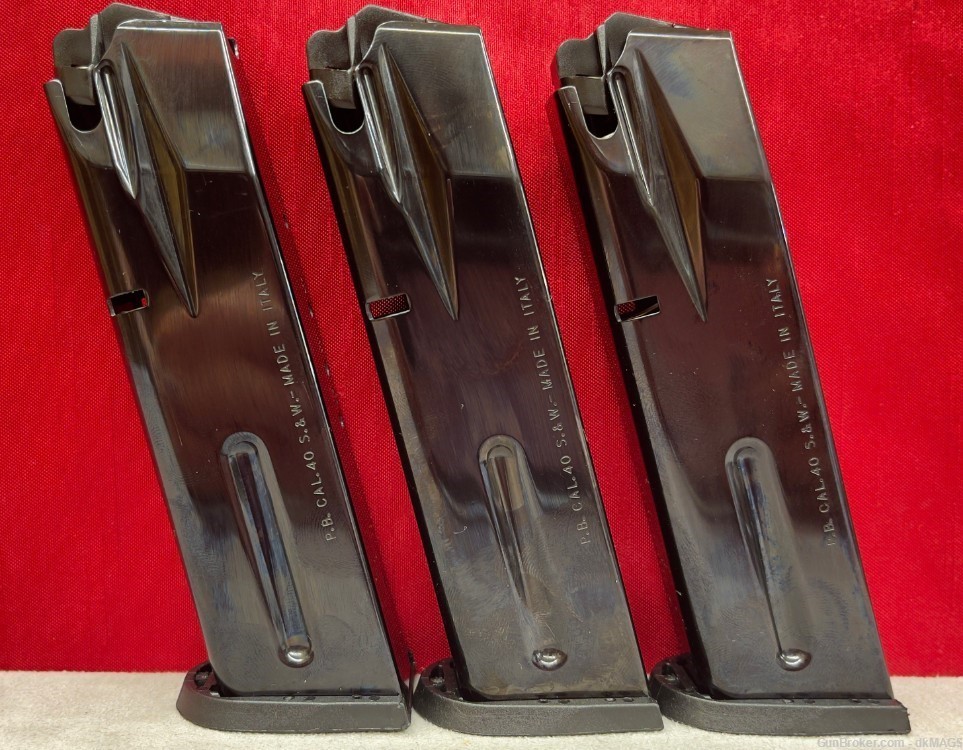 3 Beretta Model Px4 .40 10rd Steel Magazines Mags Clips-img-6
