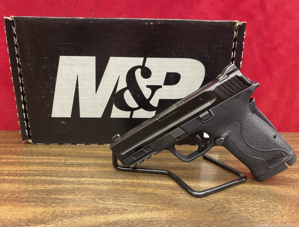 Factory New S&W M&P .380 Shield EZ M2.0 NTS Pistol 180023 with 2 Mags -img-0