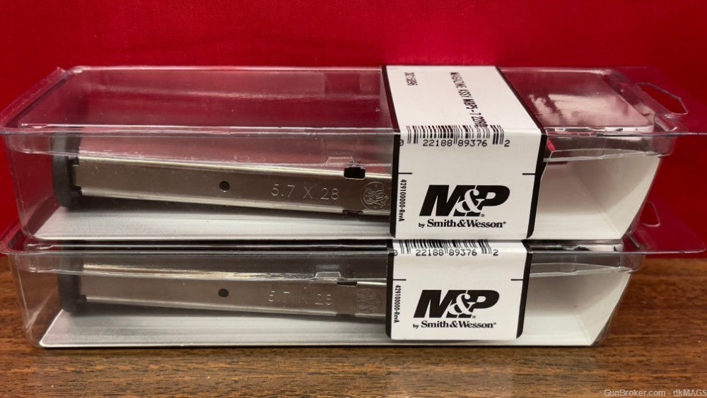 2 Factory New Smith & Wesson M&P 5.7x28mm 22rd Magazines-img-2