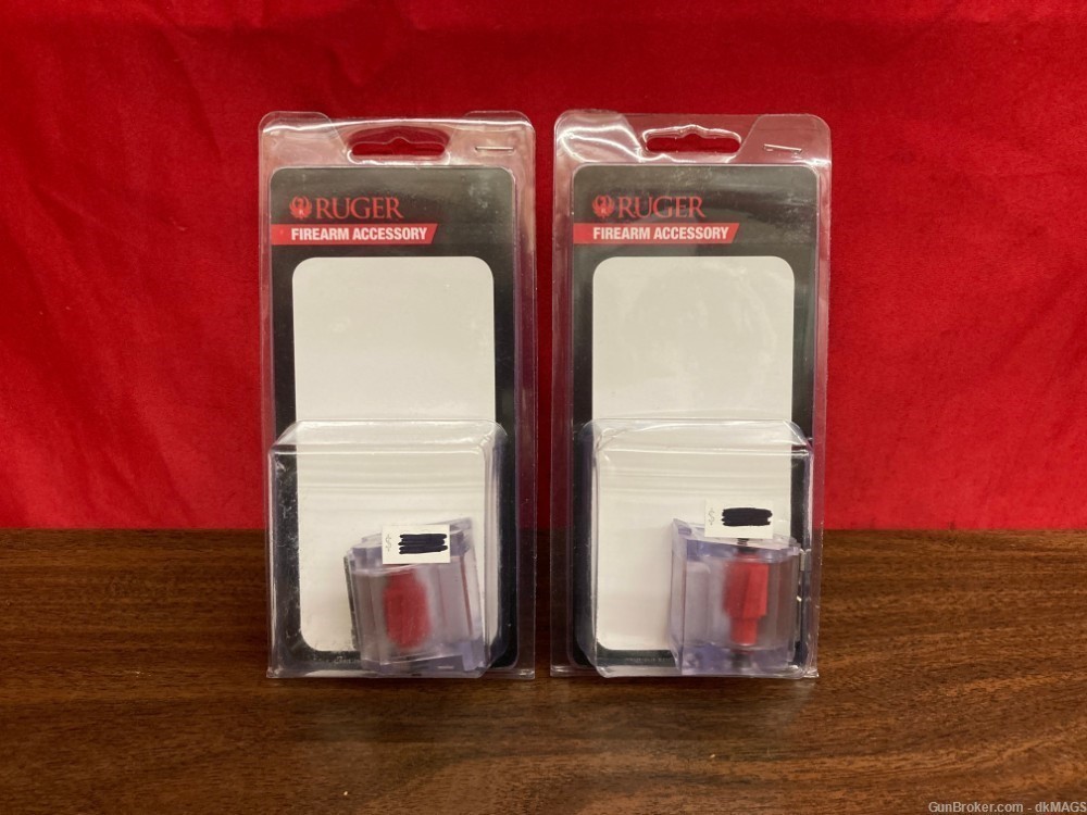 2 factory Ruger 10/22 clear 10rd .22LR Magazines-img-0