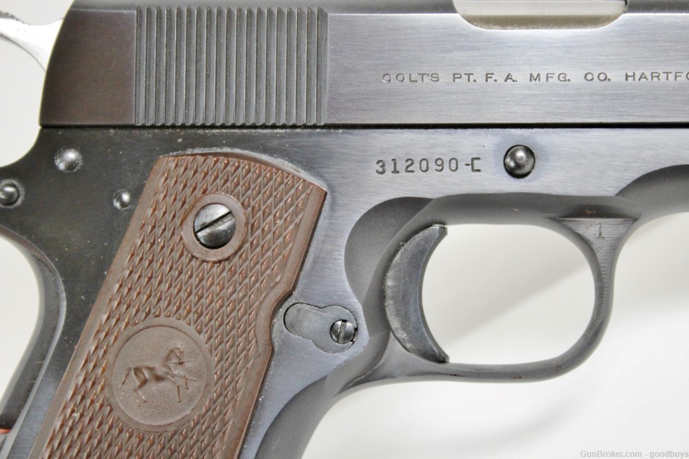 Colt 1911 Semi-Auto 45 ACP COMMERCIAL GOVERNMENT M1911-A1 1967 MINTY BLUED-img-17