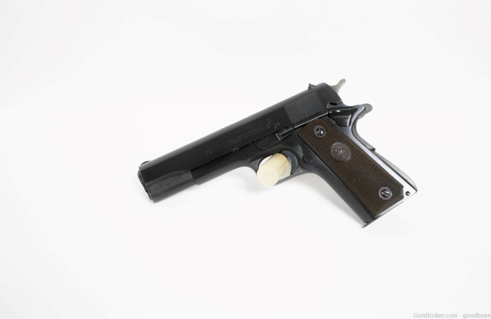 Colt 1911 Semi-Auto 45 ACP COMMERCIAL GOVERNMENT M1911-A1 1967 MINTY BLUED-img-1