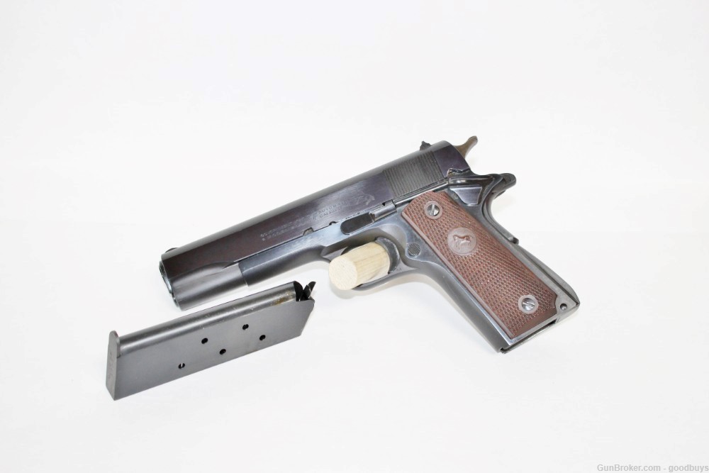 Colt 1911 Semi-Auto 45 ACP COMMERCIAL GOVERNMENT M1911-A1 1967 MINTY BLUED-img-26