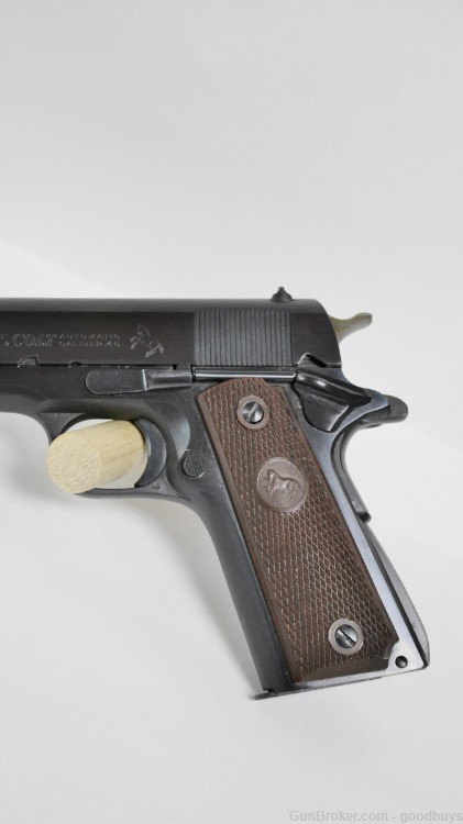 Colt 1911 Semi-Auto 45 ACP COMMERCIAL GOVERNMENT M1911-A1 1967 MINTY BLUED-img-2