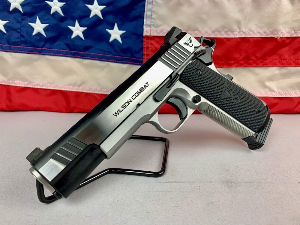 Wilson Combat Vickers Elite Full Size 1911 Stainless Two Tone .45 ACP - NEW-img-4