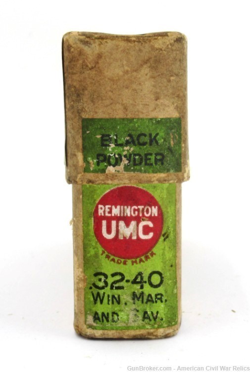 Vintage .32-40 Ammunition, Full/Correct Box of Remington/UMC-img-8