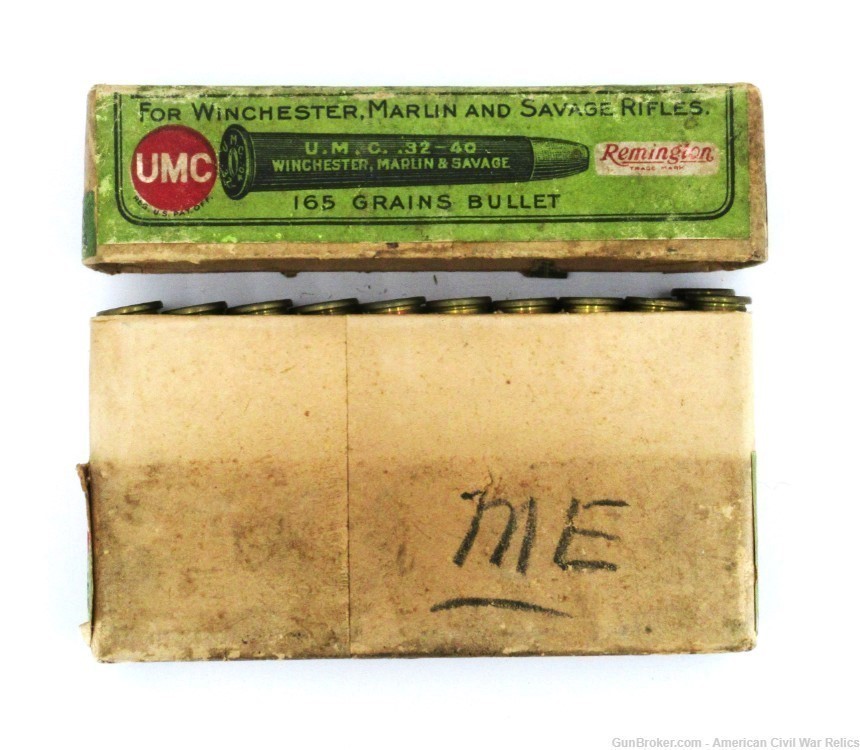 Vintage .32-40 Ammunition, Full/Correct Box of Remington/UMC-img-5