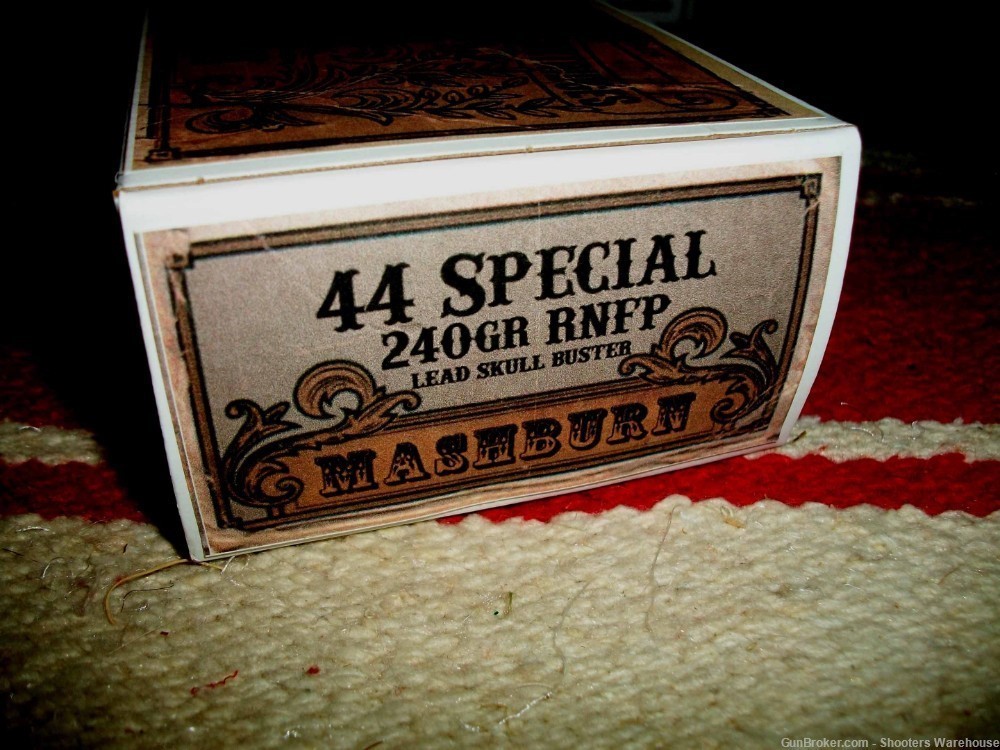 44 Special 240gr RNFP Mashburn Cartridge Company 50rds-img-0