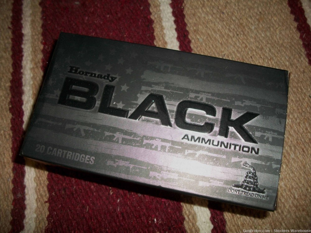 6mm Creedmoor 105gr BTHP Hornady Black 20rds-img-0