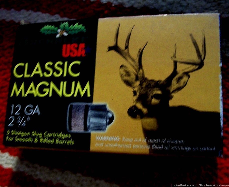 12ga Brenneke Classic Magnum Slug 5rds-img-0
