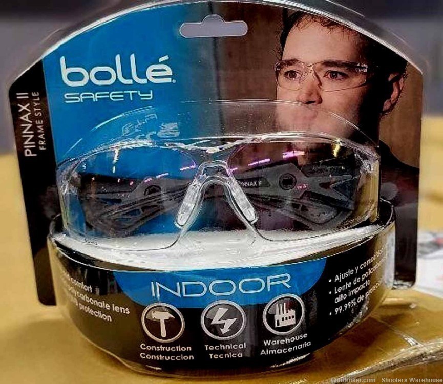 Bolle Rush Safety Glasses with Clear Lens-img-0