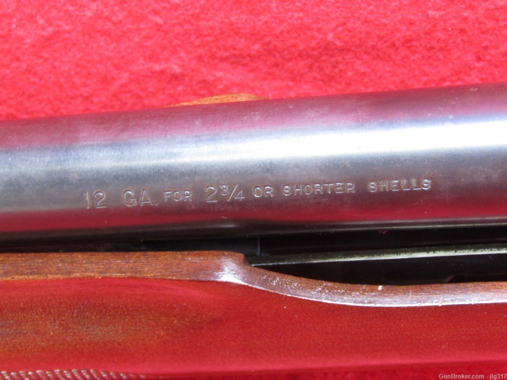 Remington 870 Wingmaster 12 Ga Pump Action Shotgun Cylinder Bore Choke-img-14