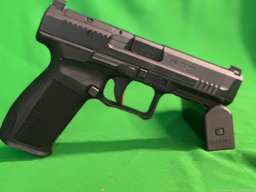 CANIK METE SFT  9mm  semi auto pistol  excellent condition -img-0
