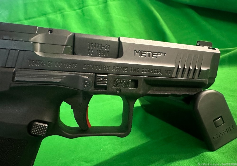 CANIK METE SFT  9mm  semi auto pistol  excellent condition -img-2