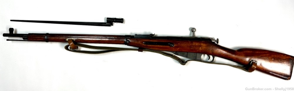 Mosin Nagant Tula M1931 Dated 1942 Caliber 7.62x54 With Bayonet.-img-0